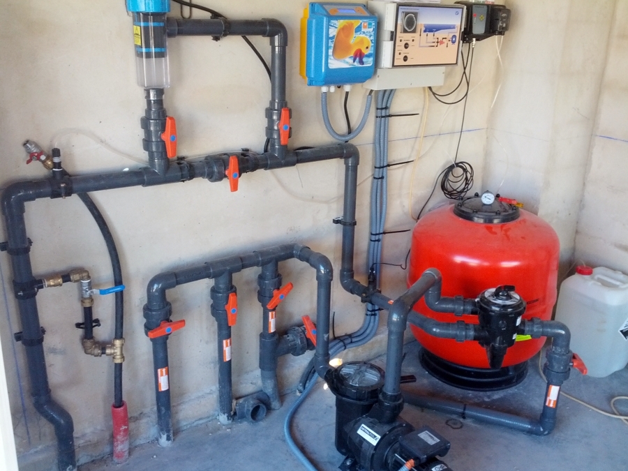 depuracion con clorador salino y ph