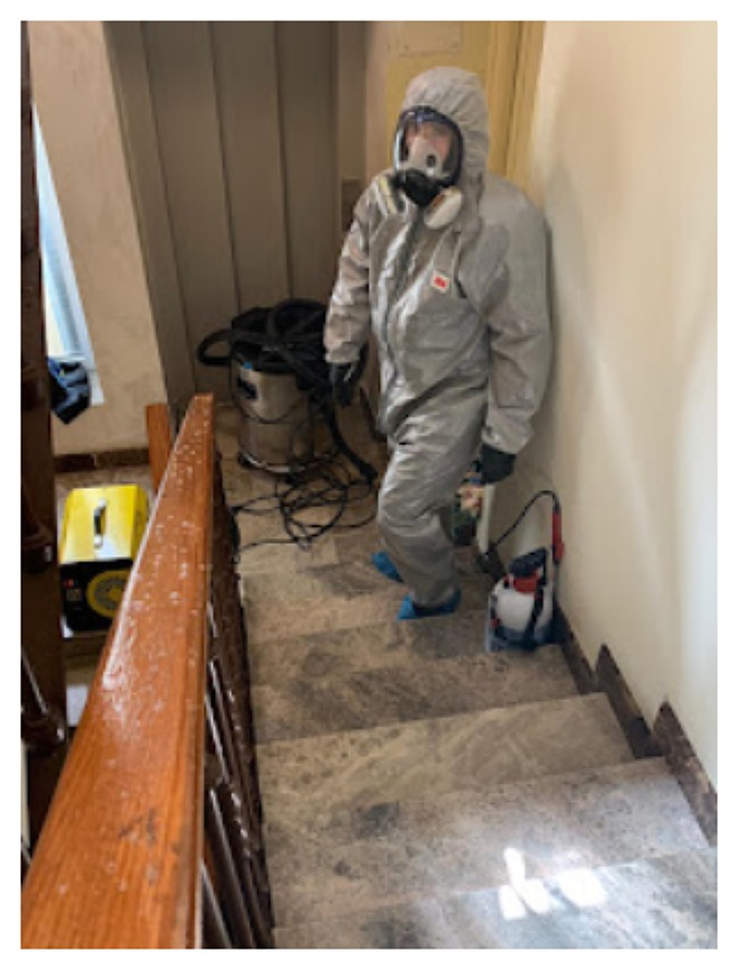 Desinfección de comunidades.