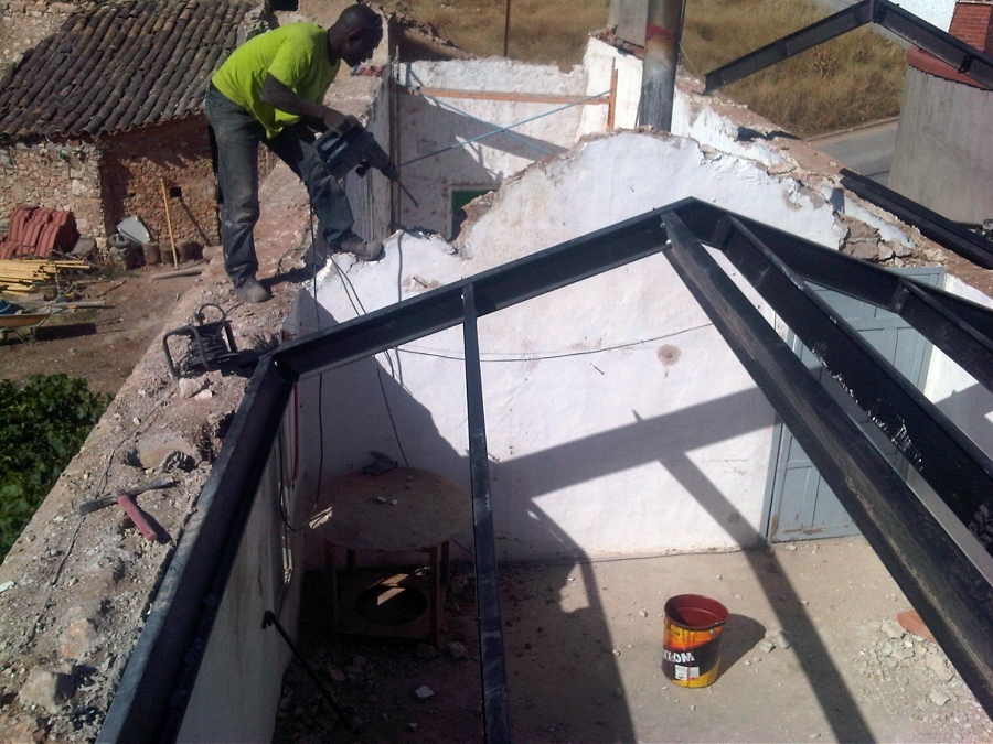 Desmantelamiento de cubierta completo