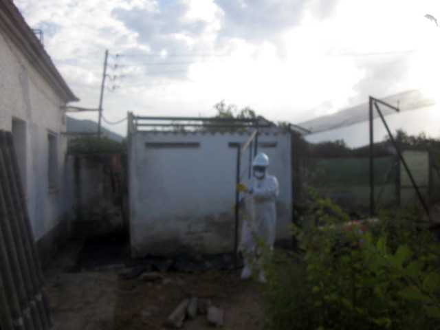 desmontaje de tejado conuralita