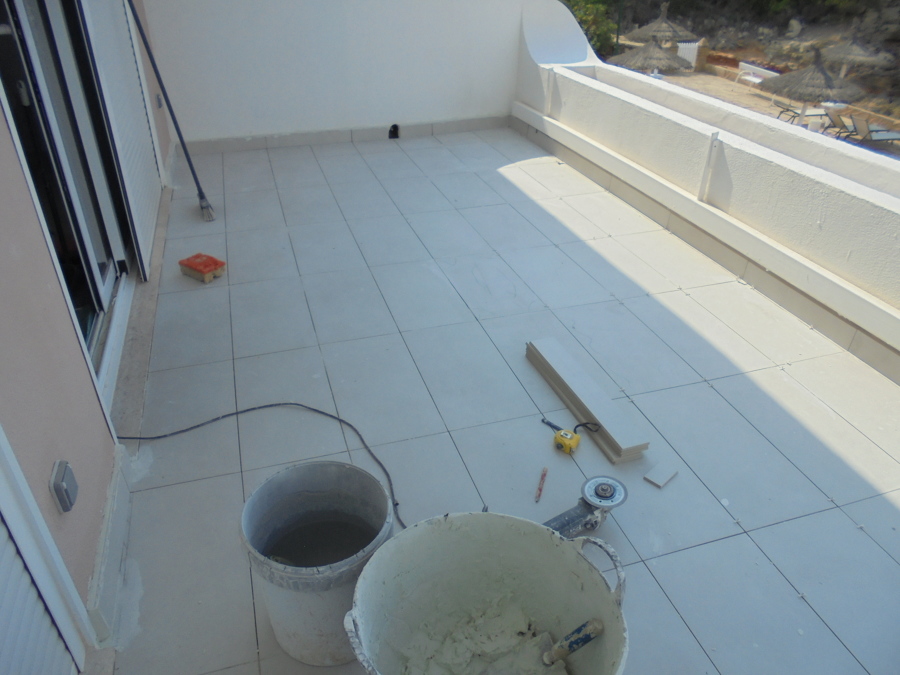 Fase de Finalización Reforma Terraza Exterior