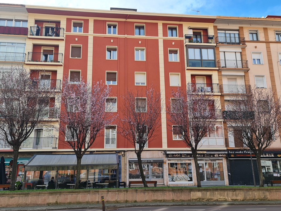 Fachada SATE en Lehendakari Aguirre 169