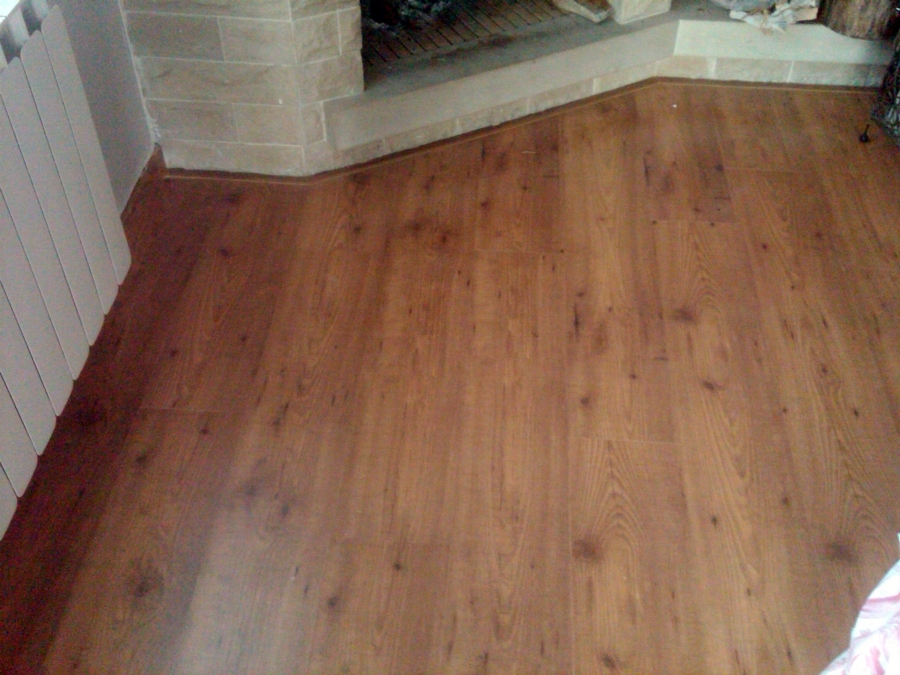 Detall terra laminat 