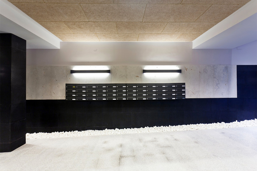 Detalle de acabados interiores