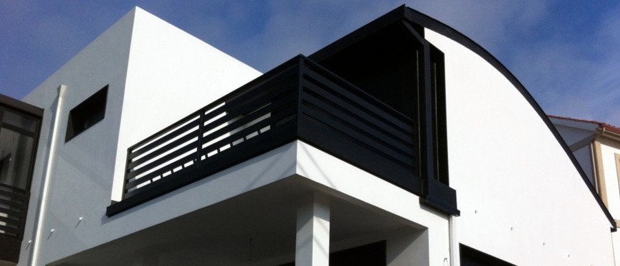 Detalle de la fachada.