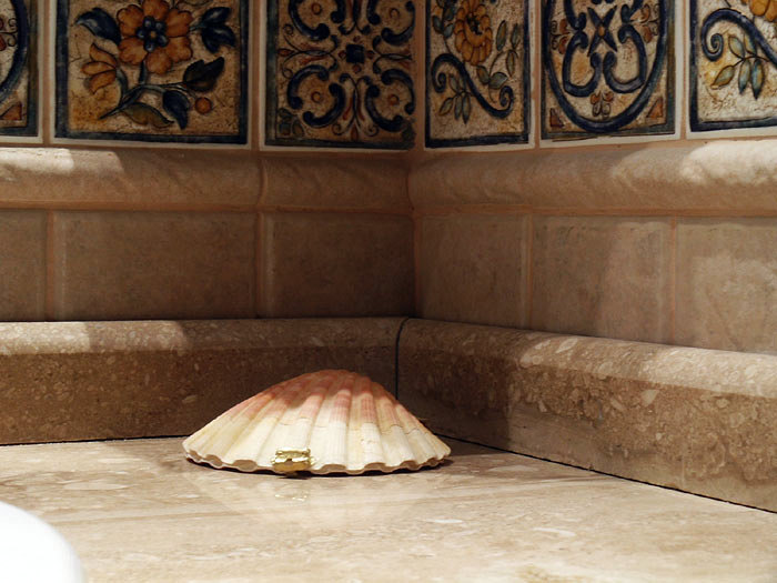 Detalle de remate en esquina.