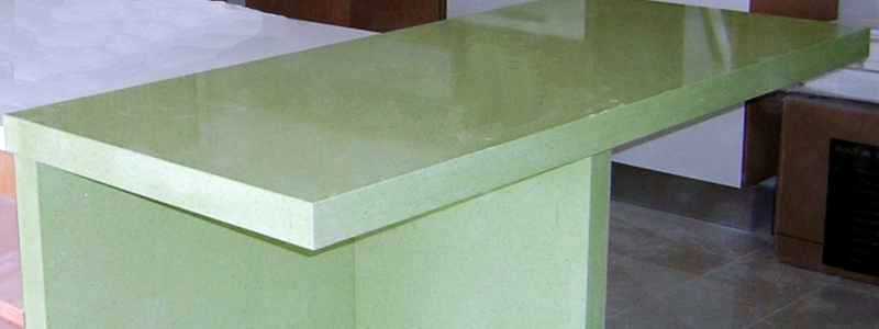 Detalle de una barra de cocina