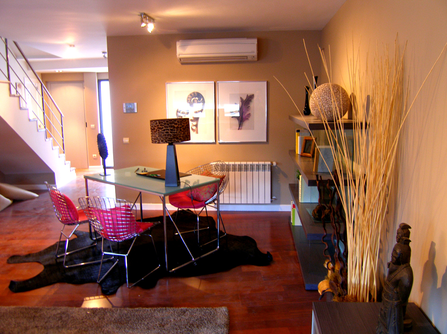 Detalle de una vivienda piloto