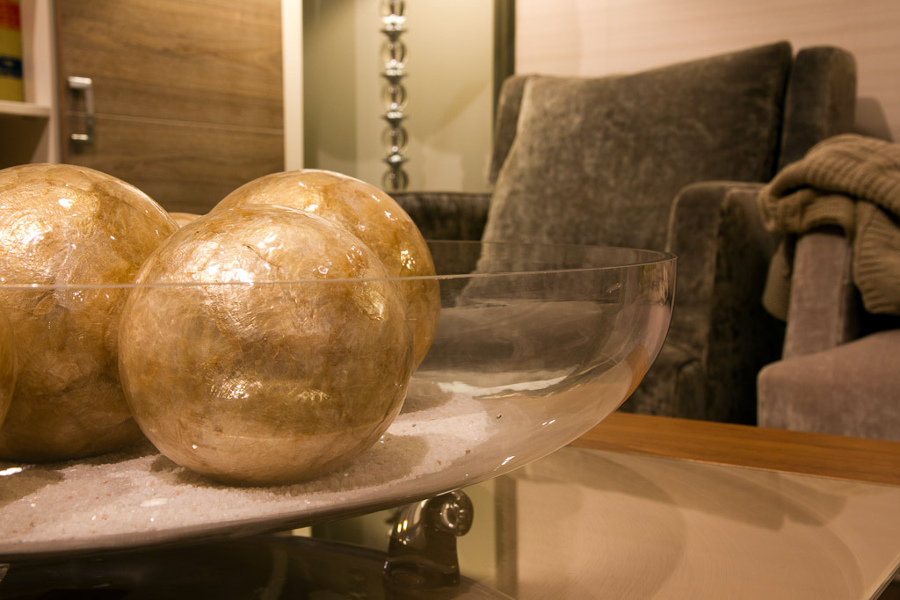 Detalle decoración Esposición L'estilo interiorismo.