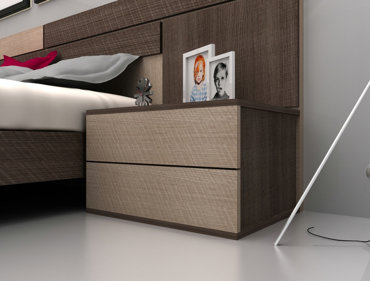 detalle dormitorio melamina