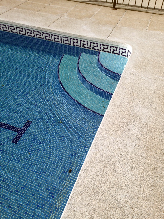 Detalle escalera de obra