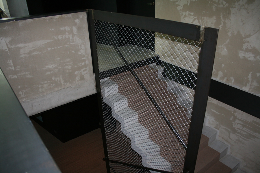 Detalle escalera interior Vivienda Unifamiliar Madrid