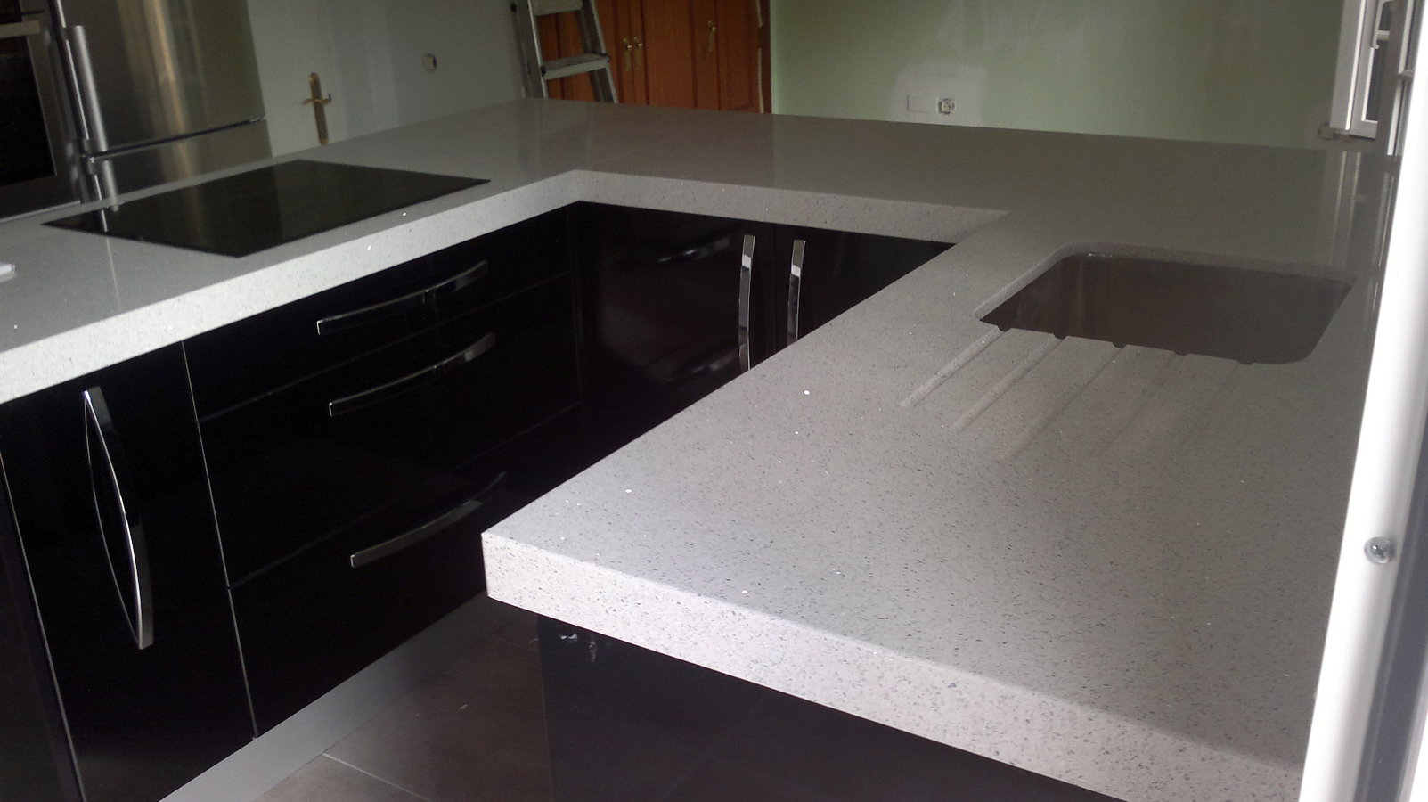 detalle escurridor y canto de 6cm