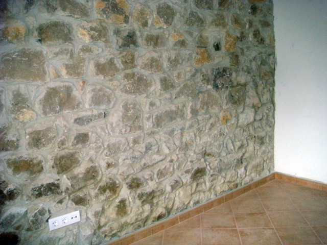 Detalle muro de piedra