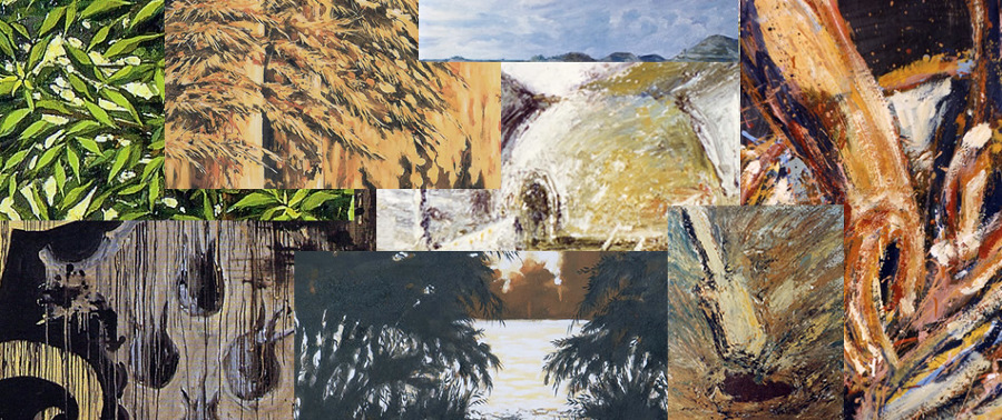 Detalle trabajos y técnicas varias de pintura.