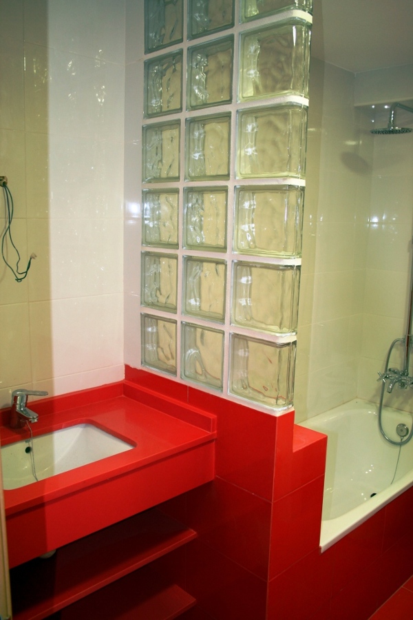 DETALLE ZONA LAVABO-CERRAMIENTO PAVES