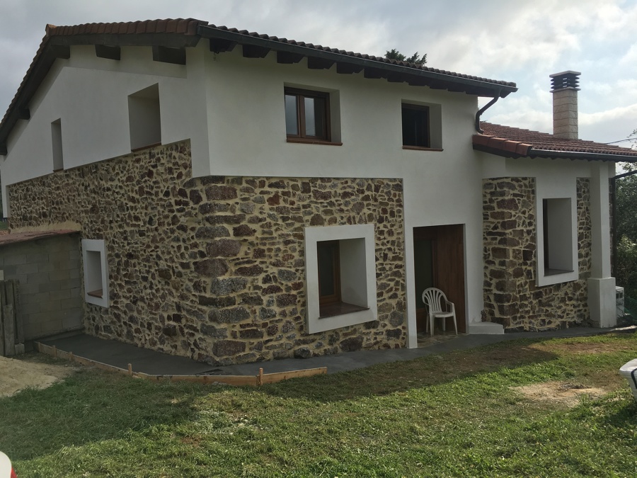 Rehabilitación fachada de piedra