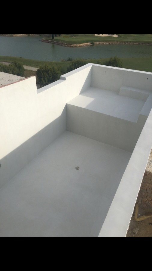 Microcemento piscinas.