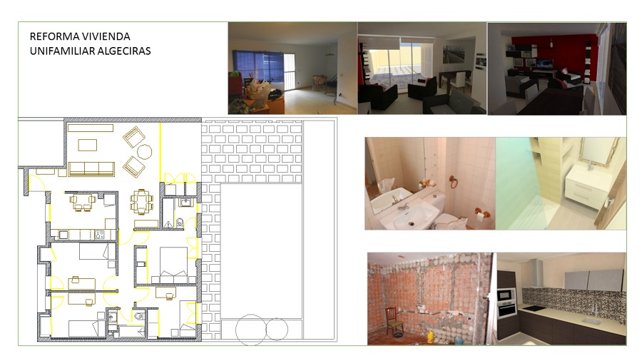 Reforma interior piso en Algeciras
