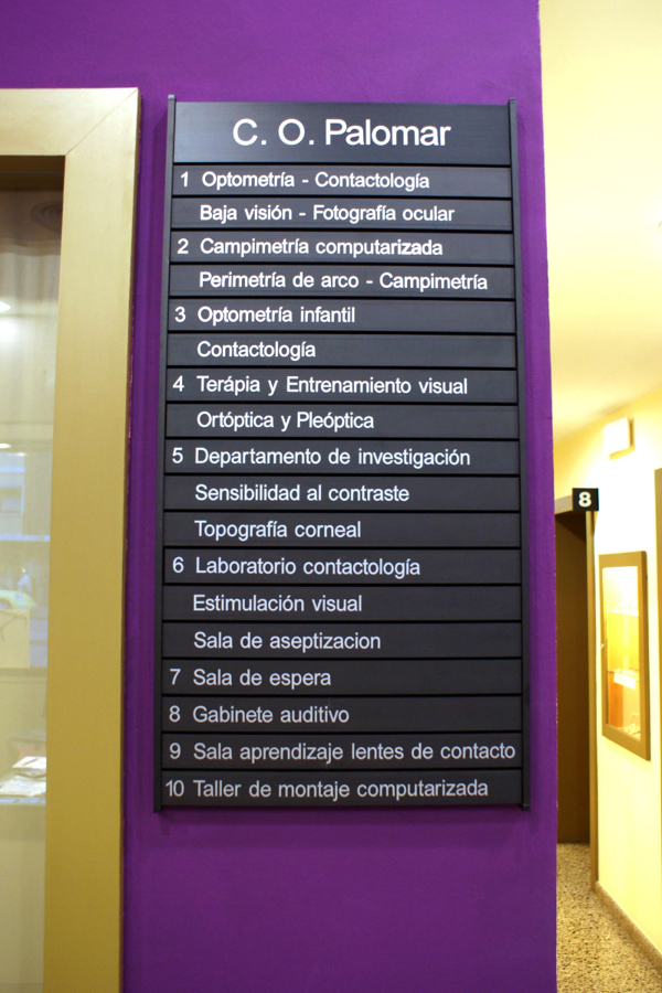 DIRECTORIOS Y SEÑALIZACION