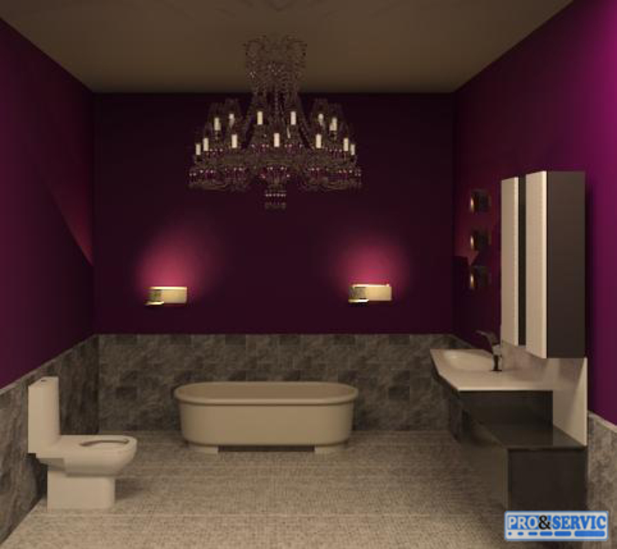 Diseño 3D baño