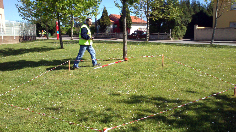 Diseño de explanada.