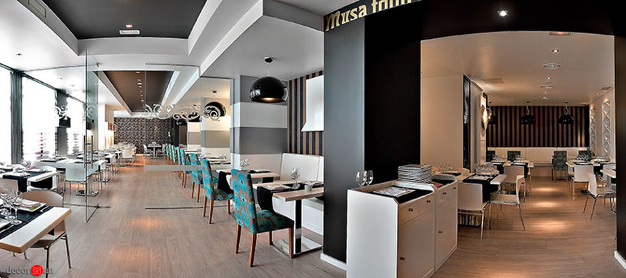 Diseño de restaurante en madrid. Musa Food