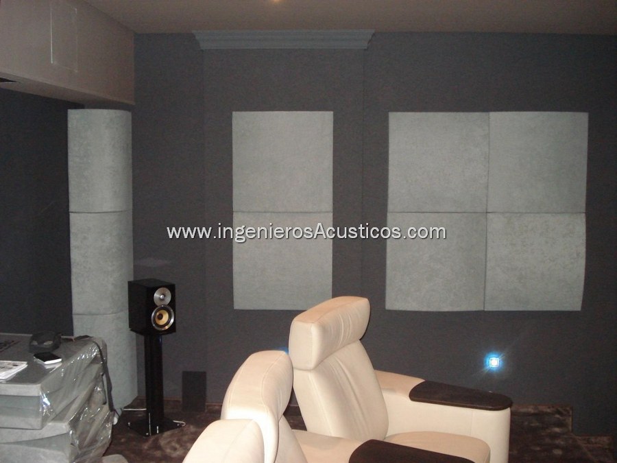 Diseño de sala home-cinema