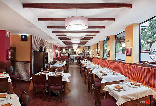 Diseño y reforma de local en madrid. Restaurante Lipari