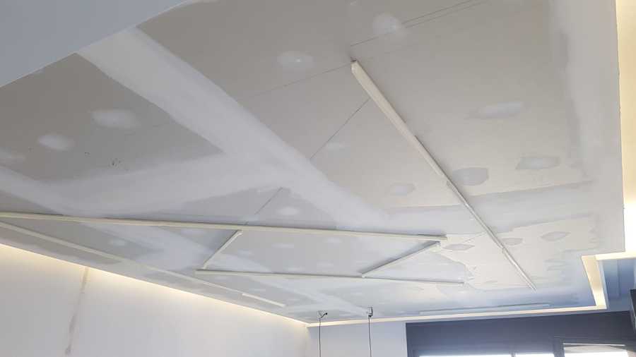 Techos de Pladur y Led diseño