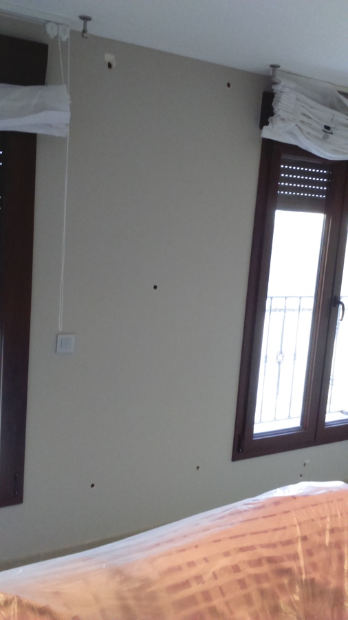 DISPOSICION DE AGUJEROS PARA INSUFLADO