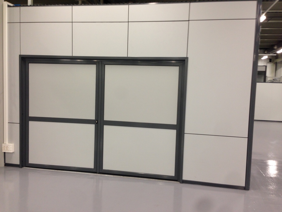 Divisiones de oficina con aislamiento acústico