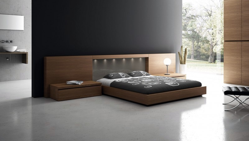 Dormitorio cabezal con luz