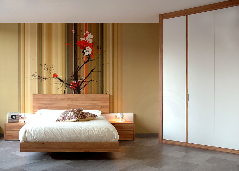 Dormitorio con armario serie Zafiro.