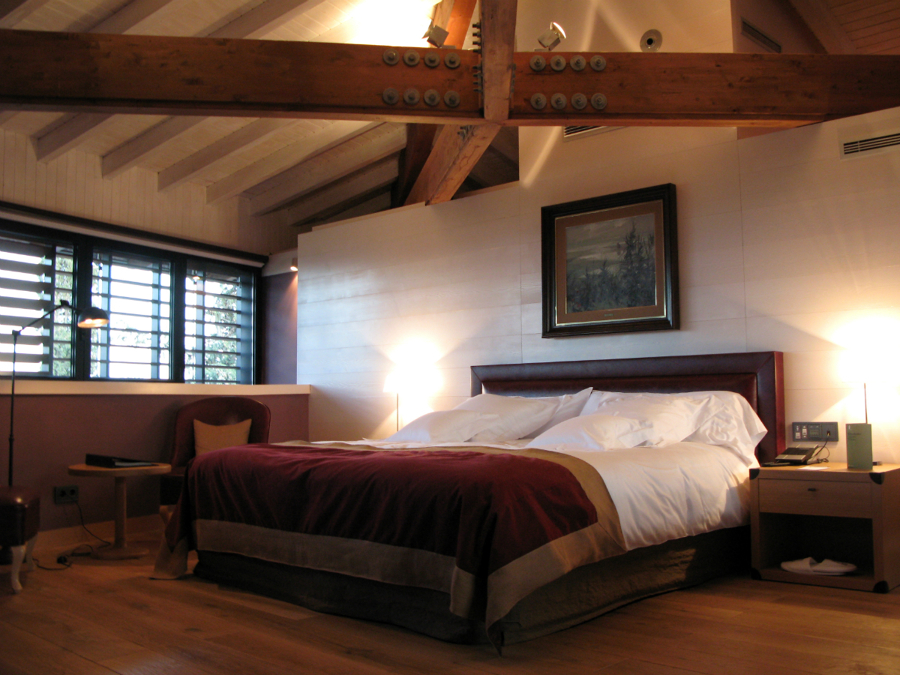 Dormitorio de un hotel