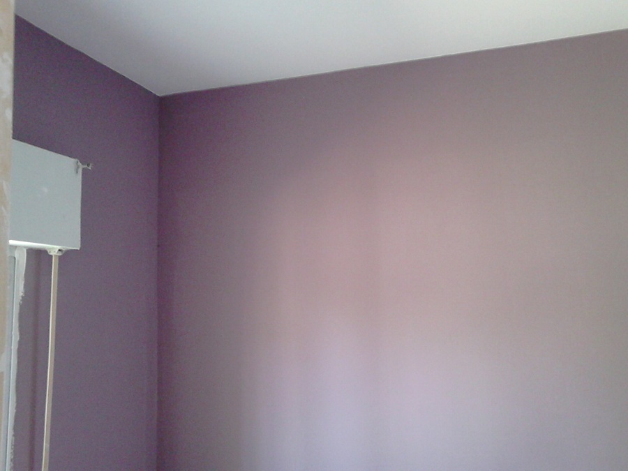 dormitorio en color fuerte