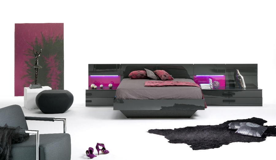 dormitorio laca brillo