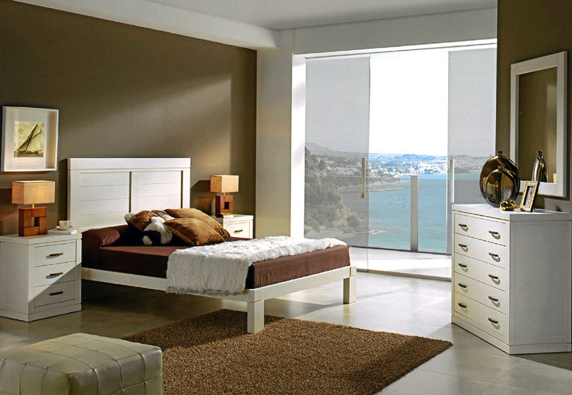 Dormitorio matrimonio con bancada