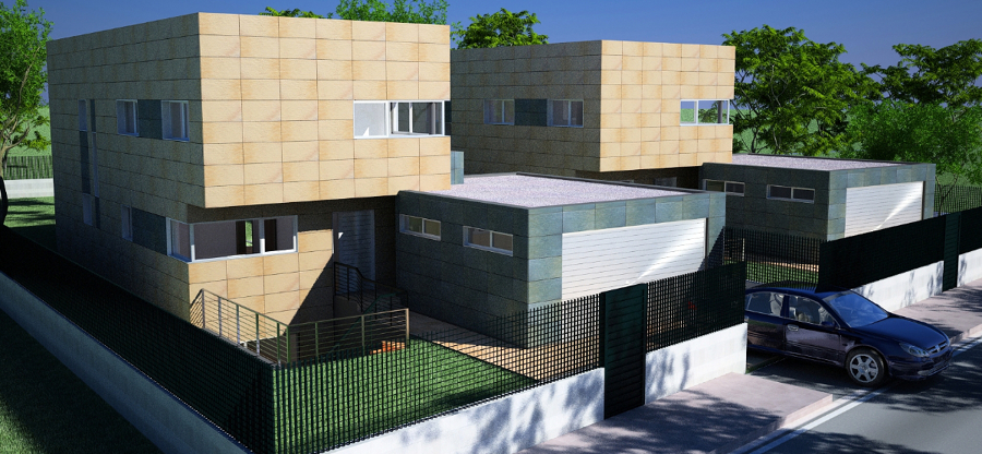 Dos unifamiliares en Bertamiráns