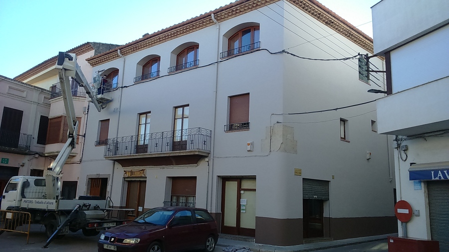 Restauració de façana