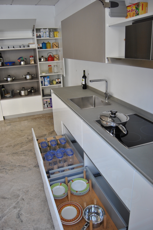 Cocina Blanco lacado alto brillo