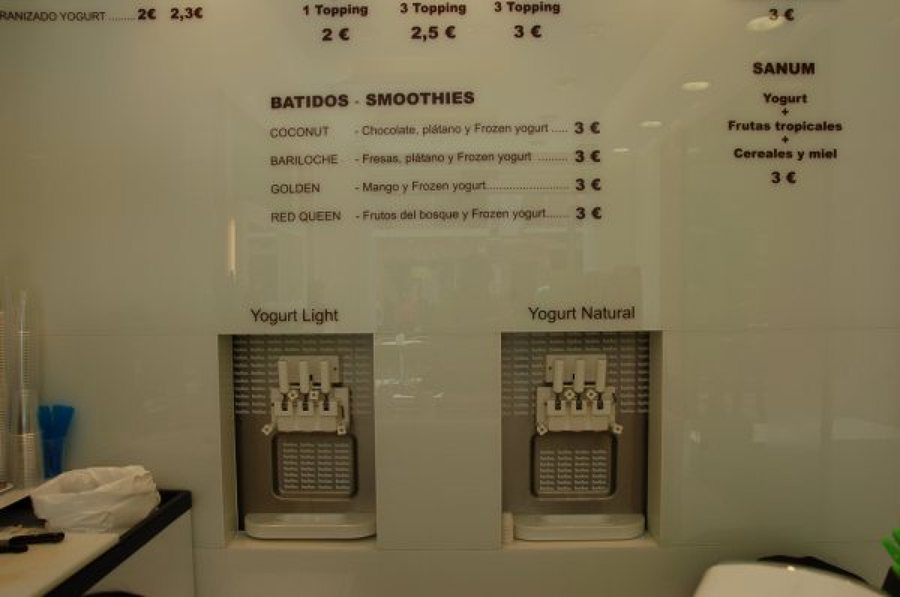 Trabajo realizado en Llaollao