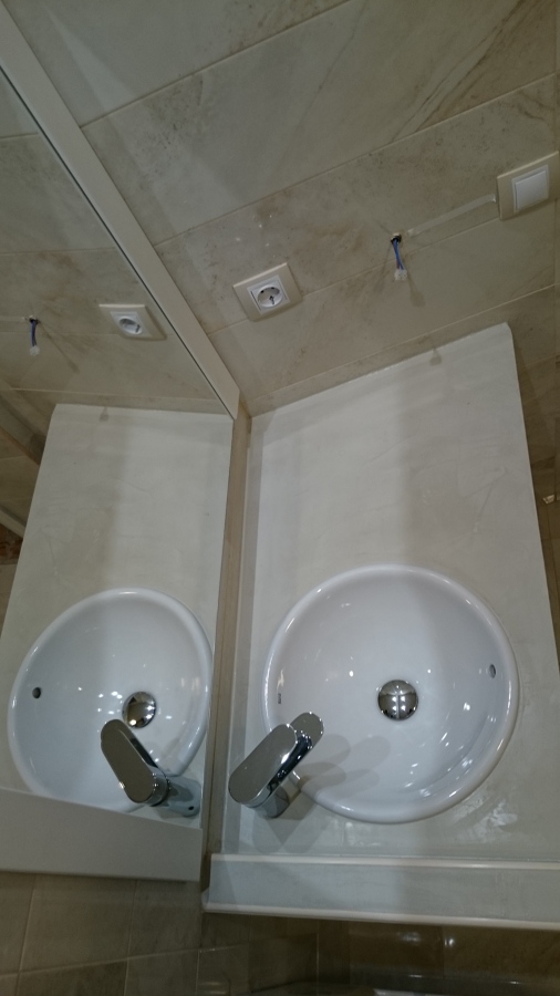 revestimiento de microcemento ( encimera )