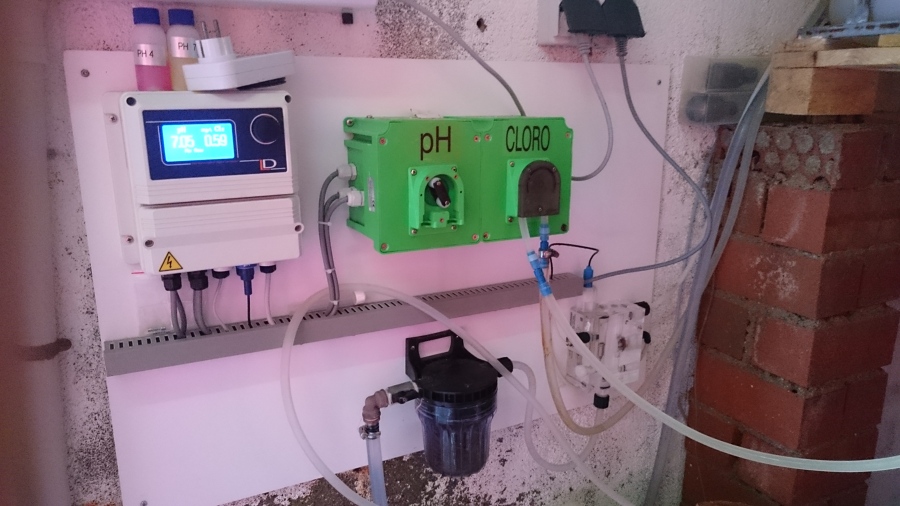 Control y medición de cloro y PH