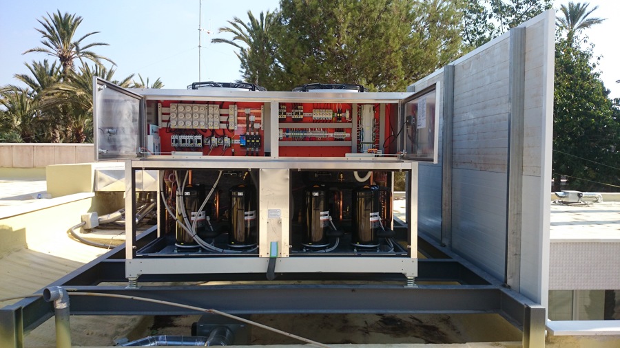 bomba de calor agua-aire