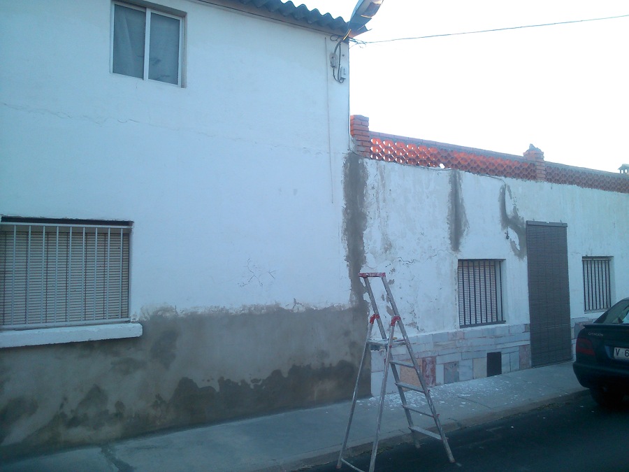 Proceso de trabajo de restauración.