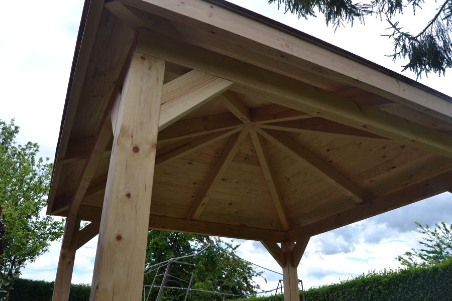 pergola madera
