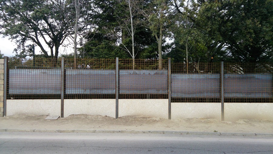 Cerramiento en Acero Cortén