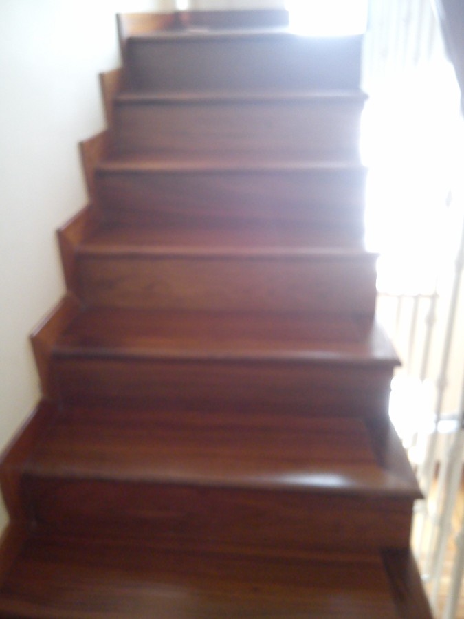 Escaleras de madera