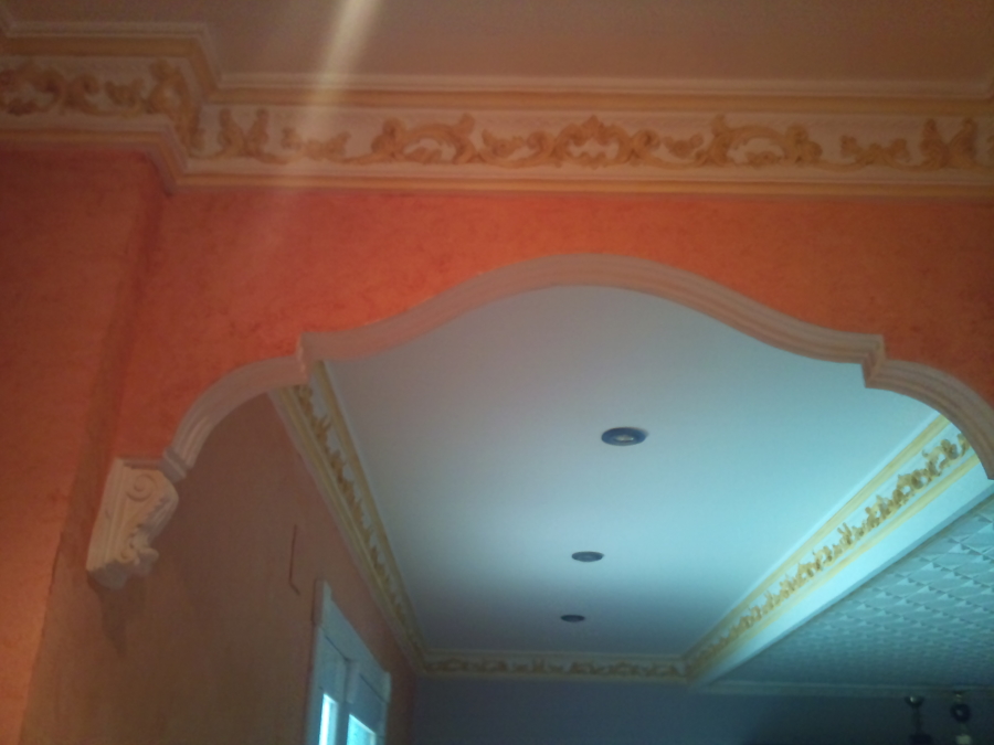 Decoración con escayola